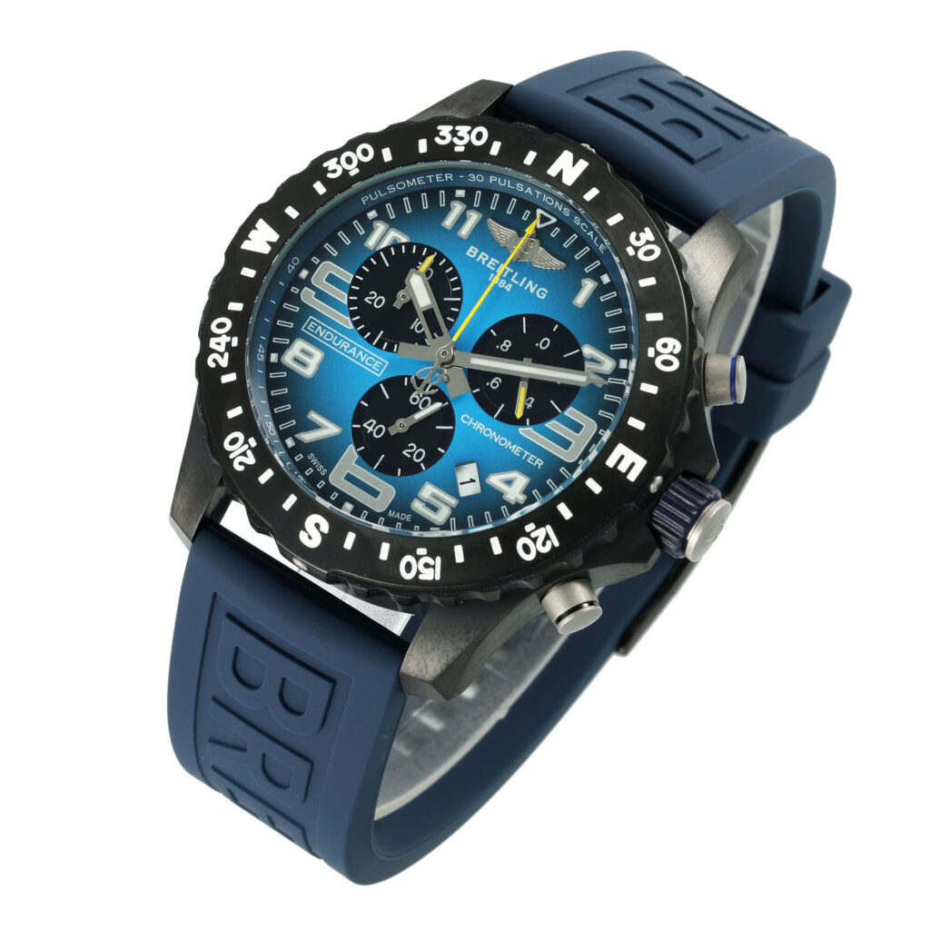 Breitling Endurance Pro Uomo – Quarzo SuperQuartz – Cassa Breitlight Blu E Nero – Cinturino Azzurro X82310281B1S1 - 2