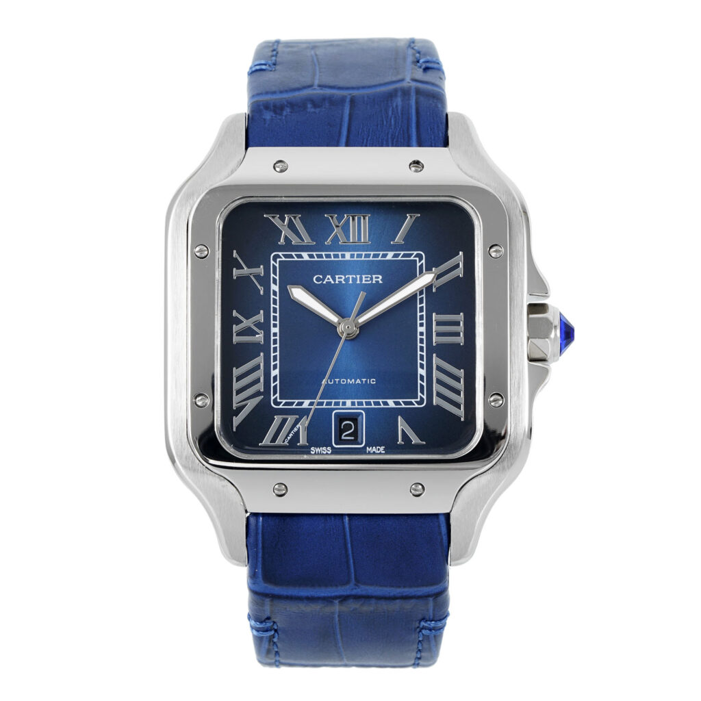 Cartier Santos Blau