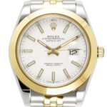 Product:Rolex Datejust 41mm 18k twotone weisses Zifferblatt